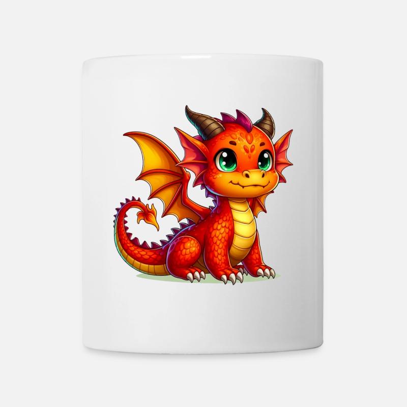 Dragon - Mug blanc - blanc
