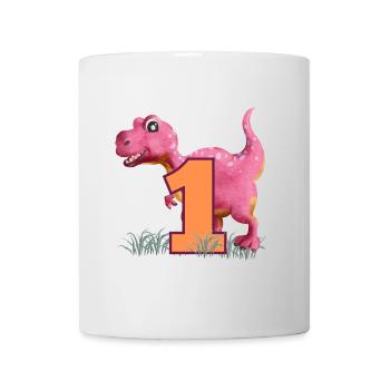 Nr.1 Dino - Tasse - Weiß - Vorne