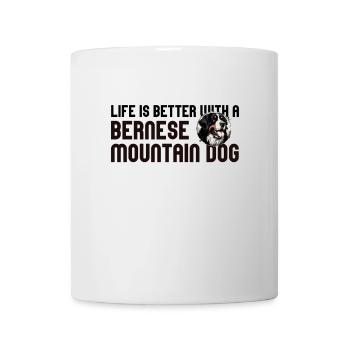 Berner Sennenhund - Tasse - Weiß - Vorne