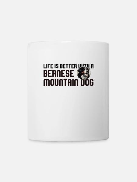 Berner Sennenhund - Tasse - Weiß