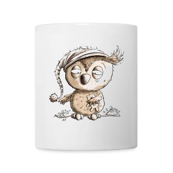 Little Night Owl Owl - Mug - white - Front