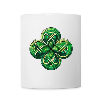 Four-leaf clover - Mug - white - Front