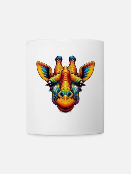 Giraffe - Tasse - Weiß