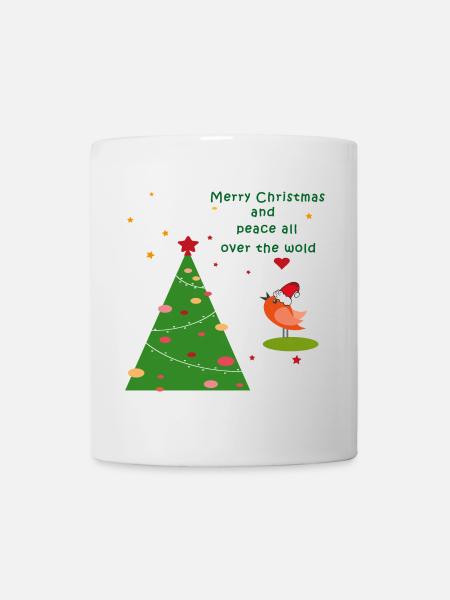Merry Christmas - Tasse - Weiß