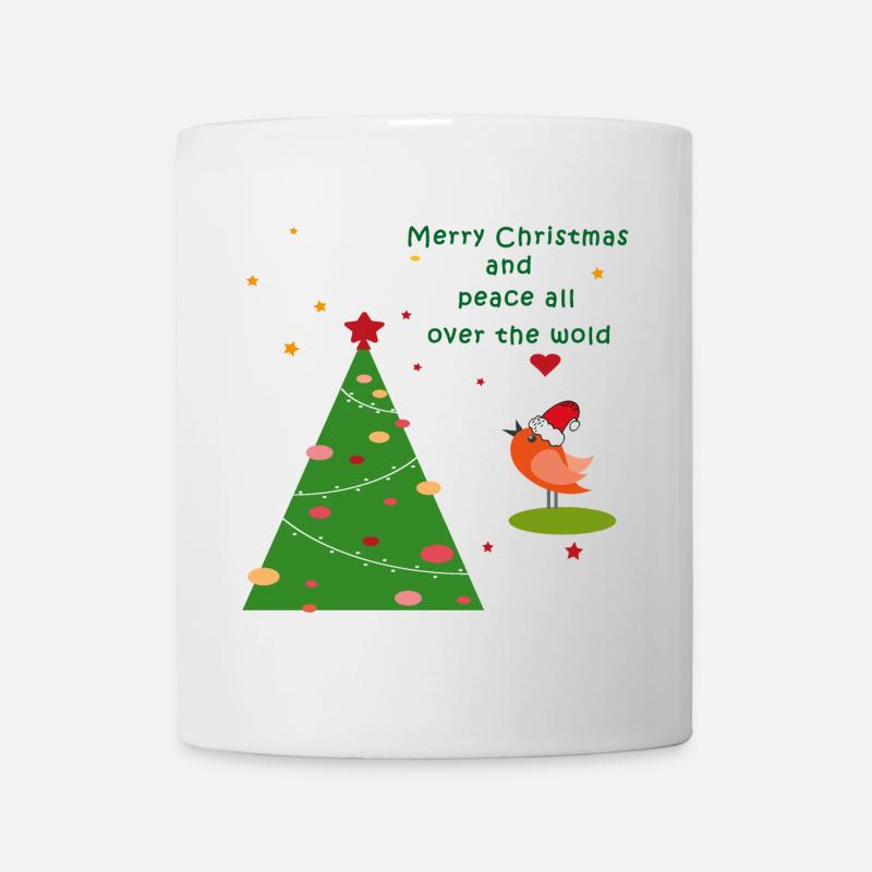 Merry Christmas - Tasse - Weiß