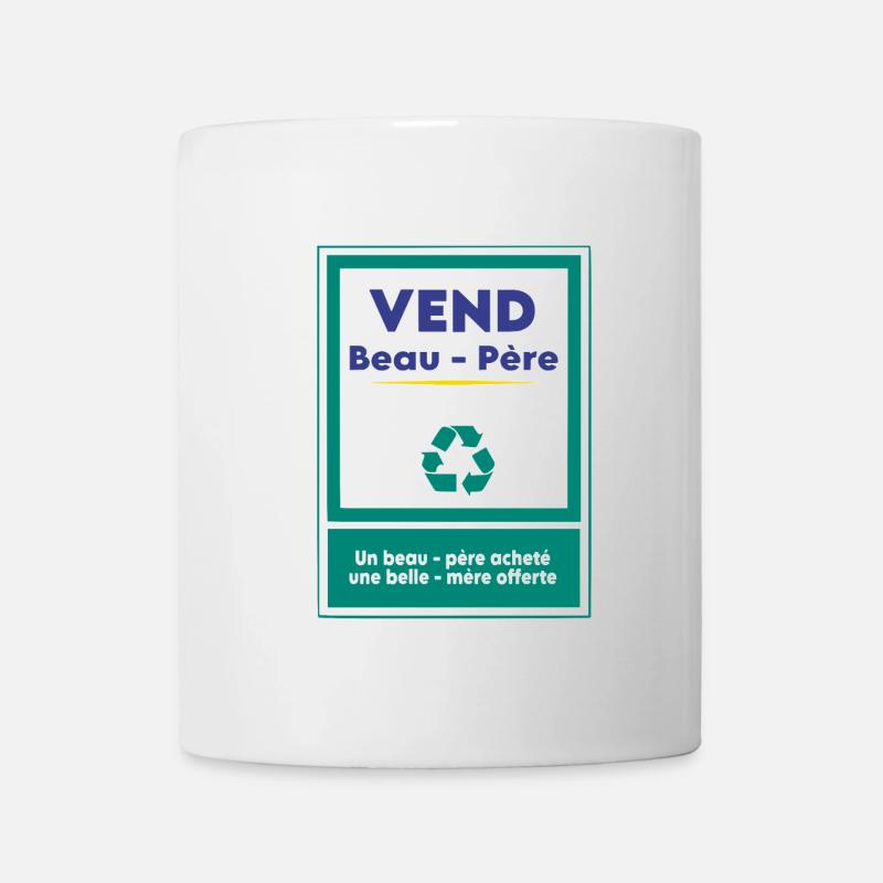 Verkauft den Schwiegervater - Tasse - Weiß