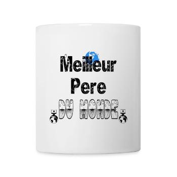Meilleur Père du Monde - Mug blanc - blanc - Devant