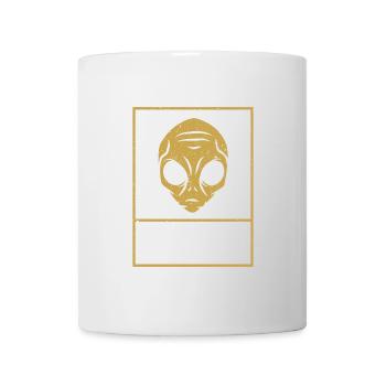 Alien Alien Space Humans A'rent Real - Mug - white - Front