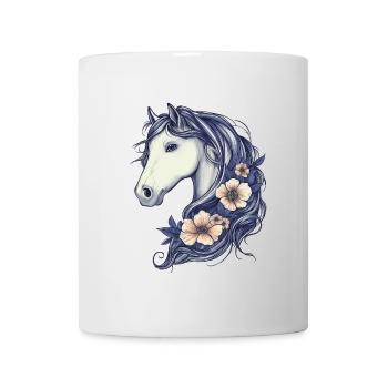 Süßes Pferd - Tasse - Weiß - Vorne
