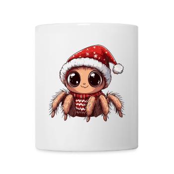 Tarantula Weihnachten Spinne - Tasse - Weiß - Vorne