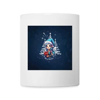 Elfe joyeux - Mug blanc - blanc - Devant