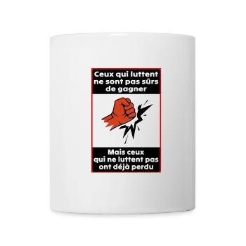 Those who struggle - Mug - white - Front