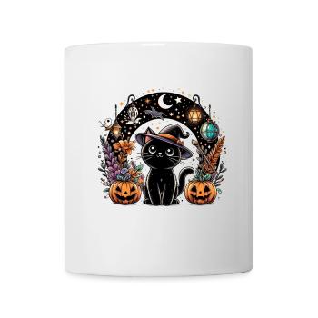 Kitty spooky halloween 2 - Mug blanc - blanc - Devant