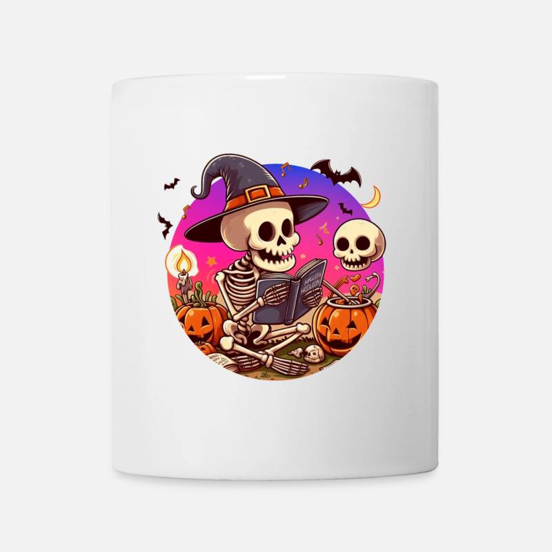 Mr. Bone Spooky Halloween 3 - Mug - white