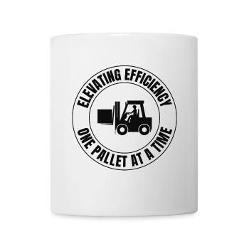 Forklift Operator Heavy Equipment Driver Funny - Mug - white - Front