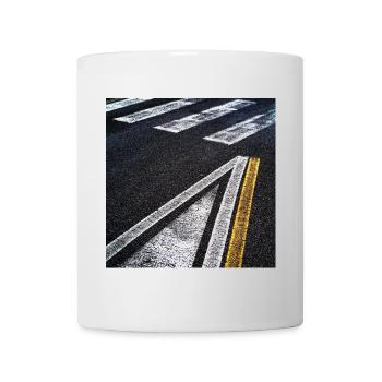 Road Drawings - Mug - white - Front