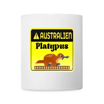 AUSTRALIEN PLATYPUS - Tasse - Weiß - Vorne