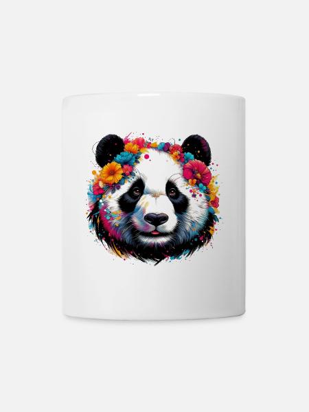 Panda - Tasse - Weiß