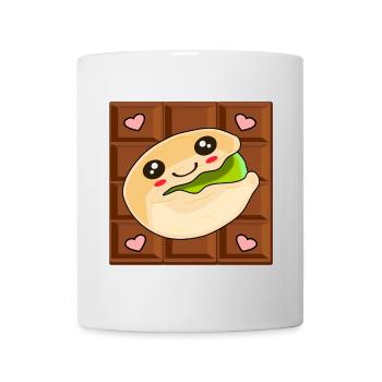 KAWAII CHOCOLATE PISTACHIO - Mug - white - Front