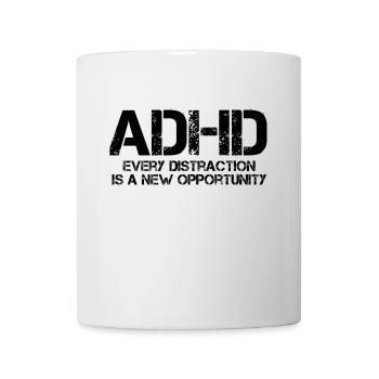 ADHS - Tasse - Weiß - Vorne