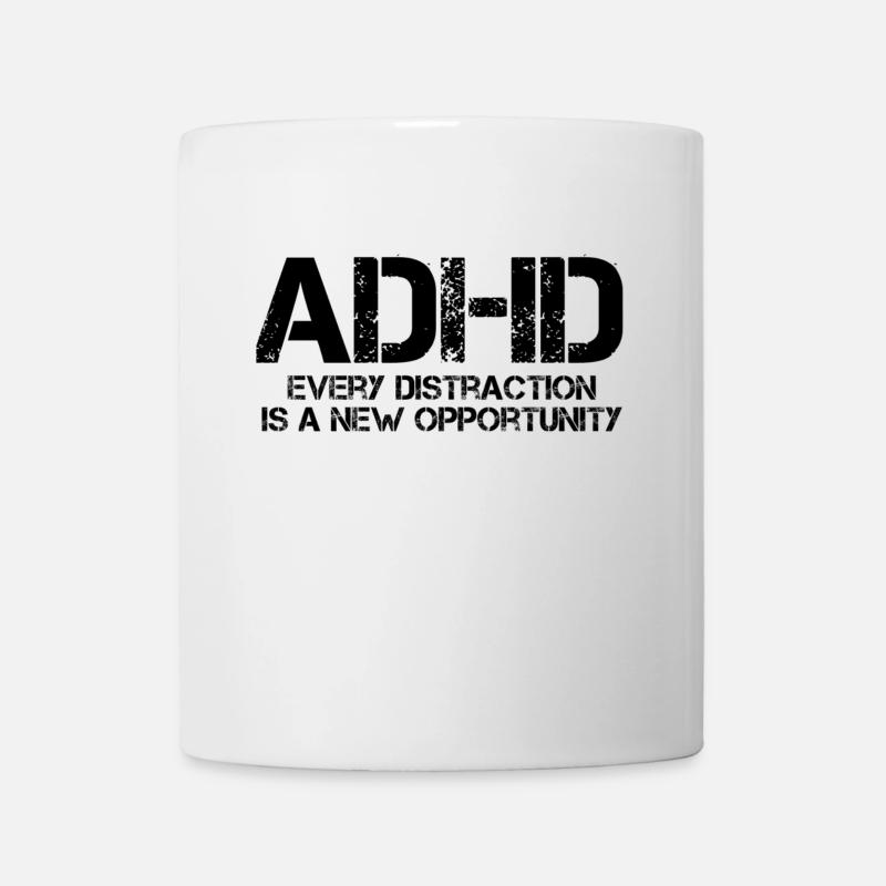 TDAH - Mug blanc - blanc