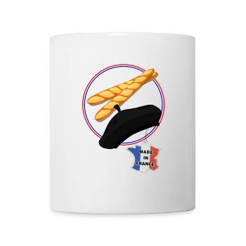 Made in france - Mug blanc - blanc - Devant