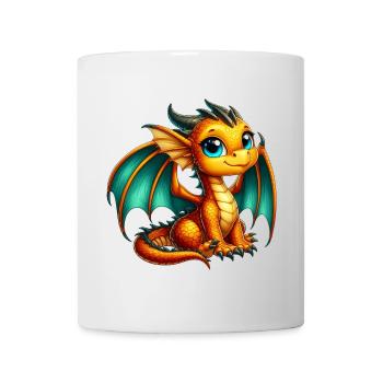 Dragon - Mug blanc - blanc - Devant