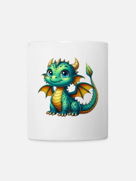 Dragon - Mug blanc - blanc