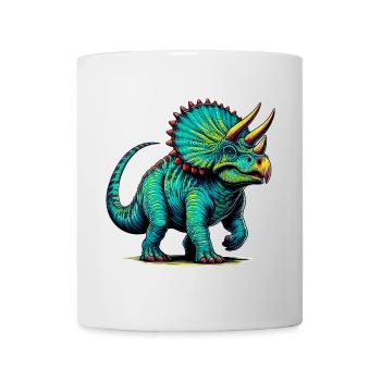 Dinosaurier - Tasse - Weiß - Vorne