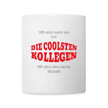Gemeinsam Stark – starke Einheit - Tasse - Weiß - Vorne