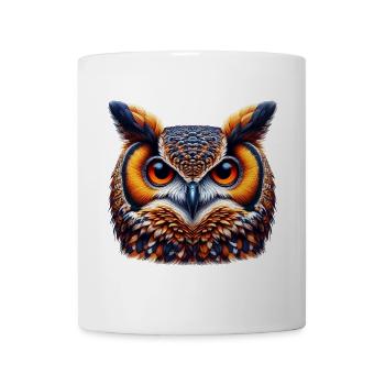 Eule - Tasse - Weiß - Vorne