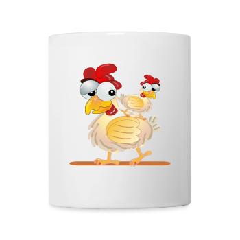 CHICKENS COSTUMES COUPLES - Mug - white - Front