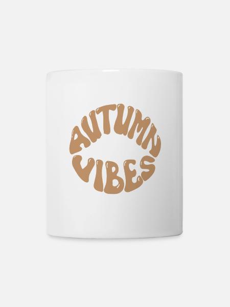Ambiance automnale - Mug blanc - blanc