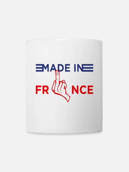 Hergestellt in Frankreich - Tasse - Weiß