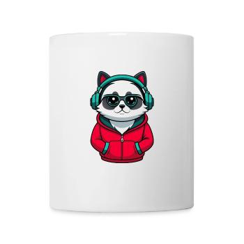 Birma Heilige Katze Rasse Karikatur Kawaii Tier Haustier - Tasse - Weiß - Vorne
