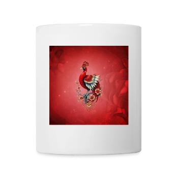 Starren Sie in die Unendlichkeit auf einen majestätischen Vogel - Tasse - Weiß - Vorne