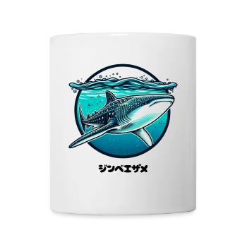 Walhai - Wale Shark (Japanisch) - Tasse - Weiß - Vorne