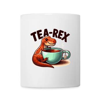 Tea Rex Tea Rex Tea Drinker Gift - Mug - white - Front