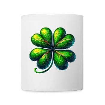 Four-leaf clover - Mug - white - Front