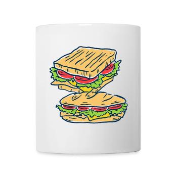 Sandwich Fast Food Cook Cooks Cook Cook - Mug - white - Front