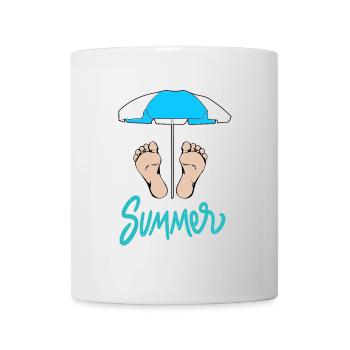 Summer - Mug blanc - blanc - Devant