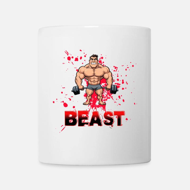 Bête - Mug blanc - blanc
