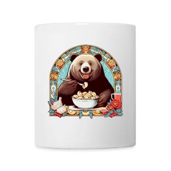 Pelmeni Bear Gift - Mug - white - Front