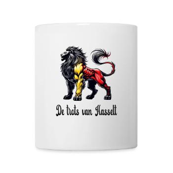 Hasselt Loewe flag design - Mug - white - Front