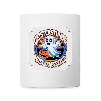 Halloween Ghost Witching Hour - Are You Ready? - Mug - white - Front