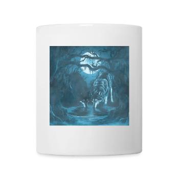trinkende wölfe, wälder, geburtstagsgeschenk mann - Tasse - Weiß - Vorne