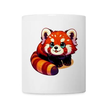 Kleiner Panda - Tasse - Weiß - Vorne