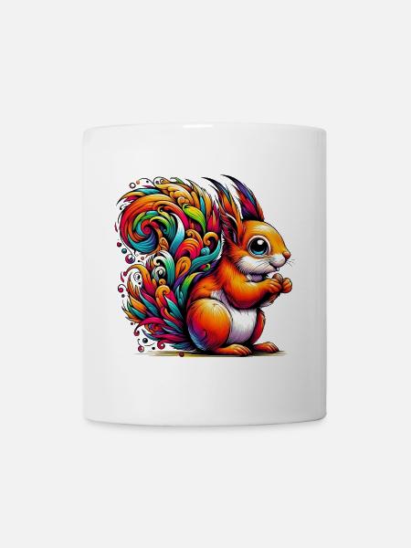 Écureuil - Mug blanc - blanc