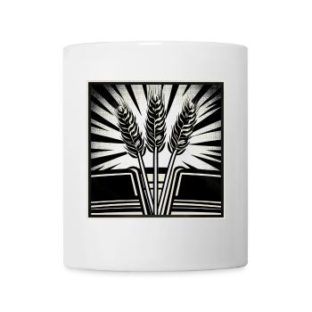 3 ears of grain wheat - Mug - white - Front