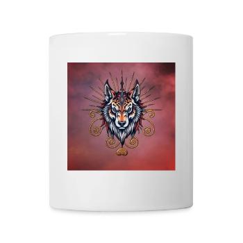 Stunning Wolf Head - Mug - white - Front